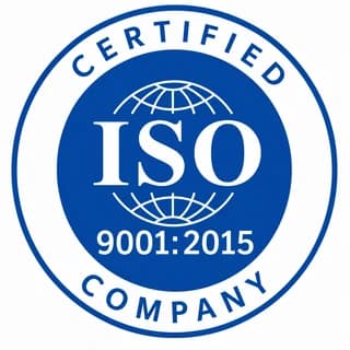 ISO 9001:2015 certified seal